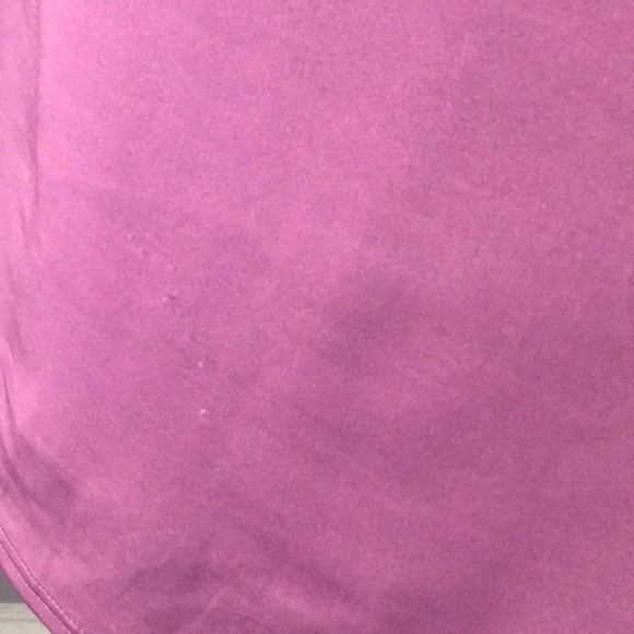 Purple dress with antique bronze appliqués - Picture 8 of 8